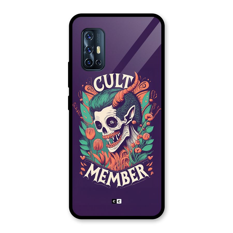 Cult Member Glass Back Case for Vivo V17