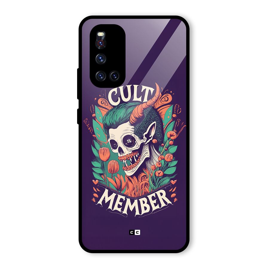Cult Member Glass Back Case for Vivo V19