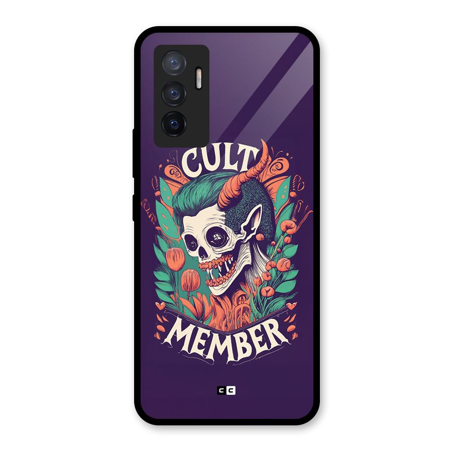 Cult Member Glass Back Case for Vivo V23e
