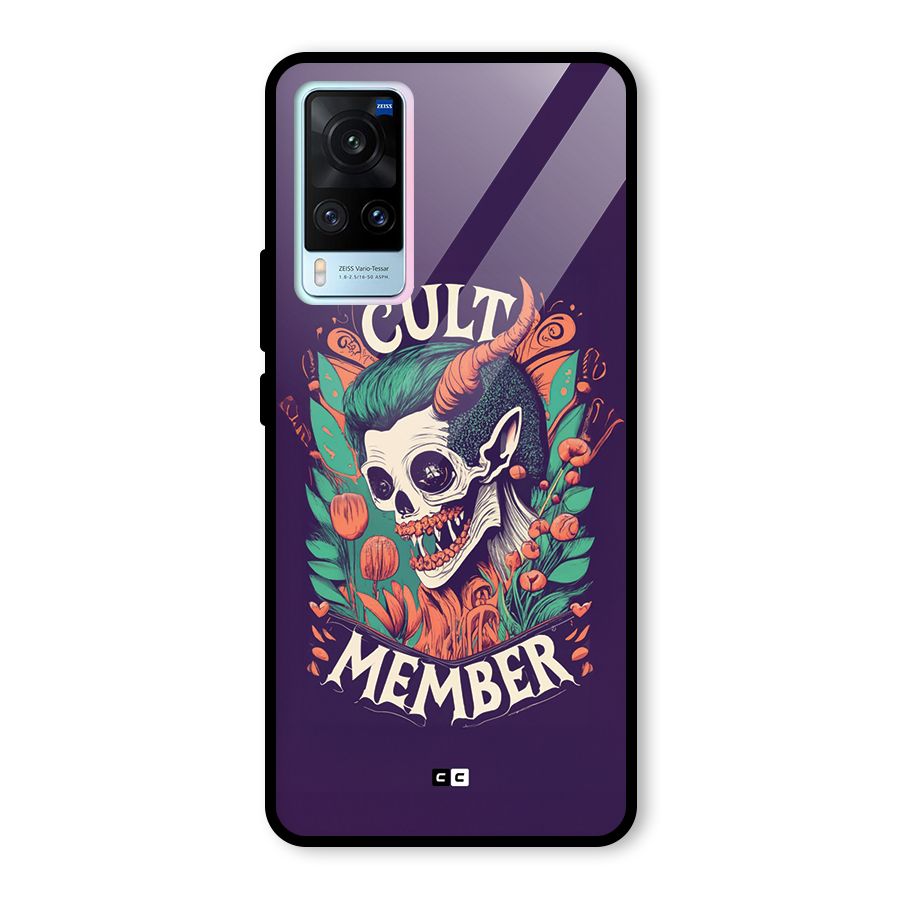 Cult Member Glass Back Case for Vivo X60