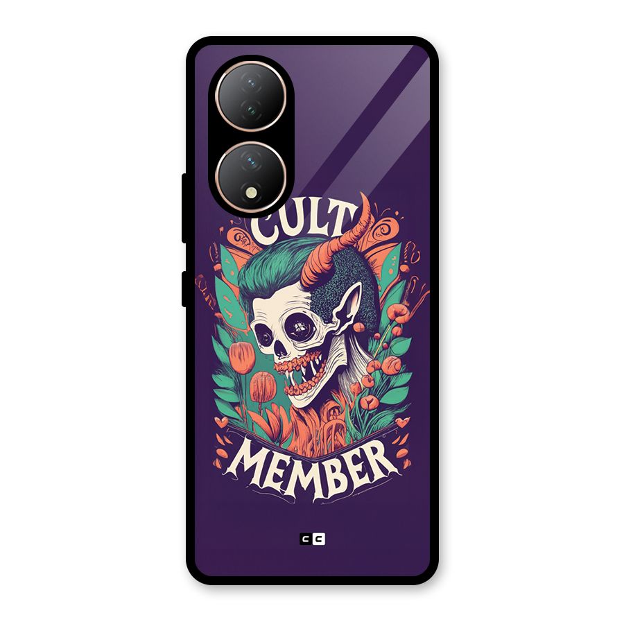 Cult Member Glass Back Case for Vivo Y100A