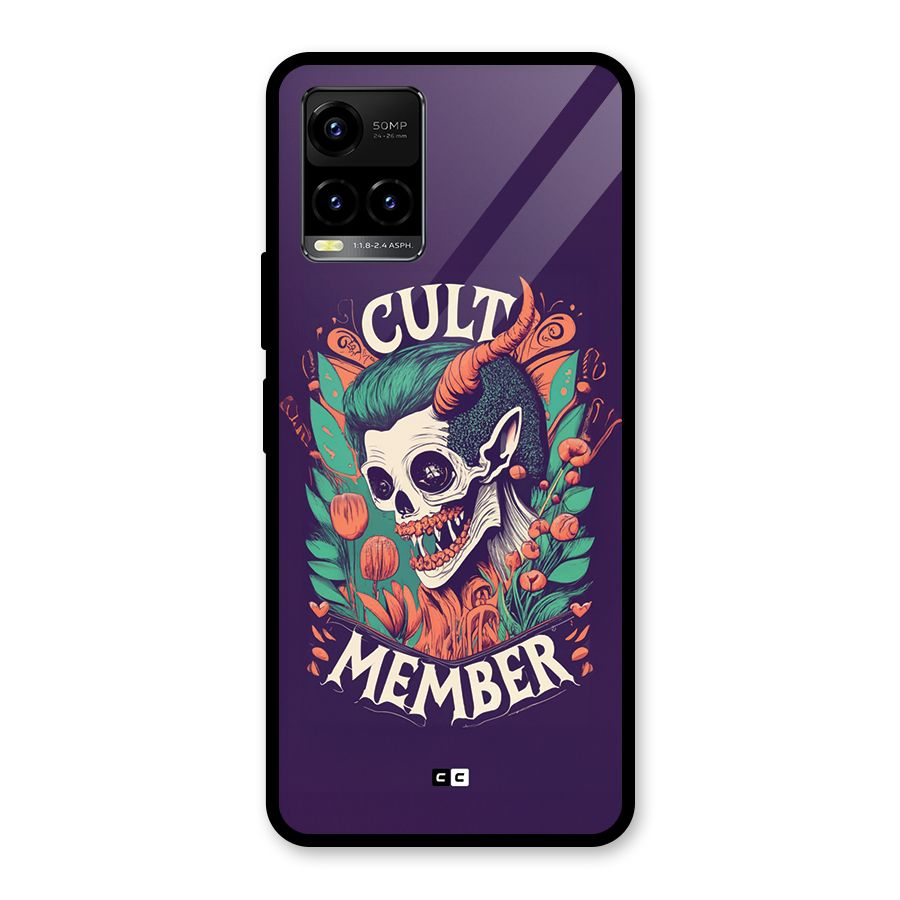 Cult Member Glass Back Case for Vivo Y21T