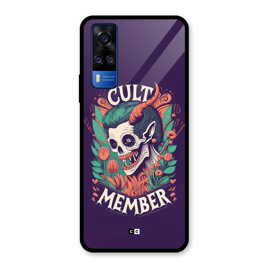 Cult Member Glass Back Case for Vivo Y31