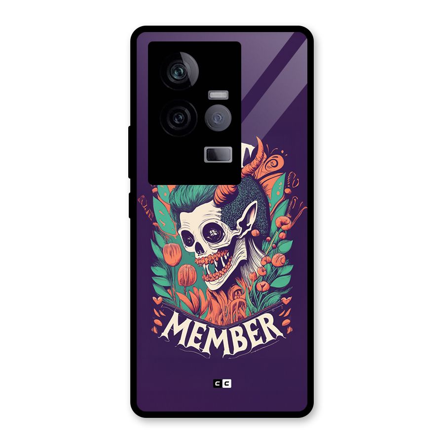 Cult Member Glass Back Case for Vivo iQOO 11 5G