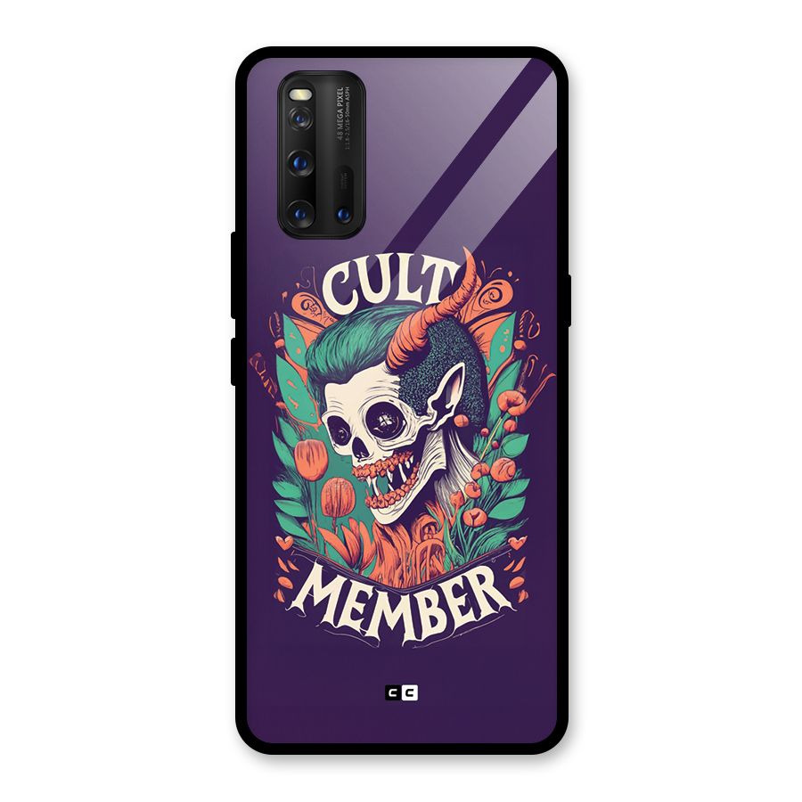 Cult Member Glass Back Case for Vivo iQOO 3