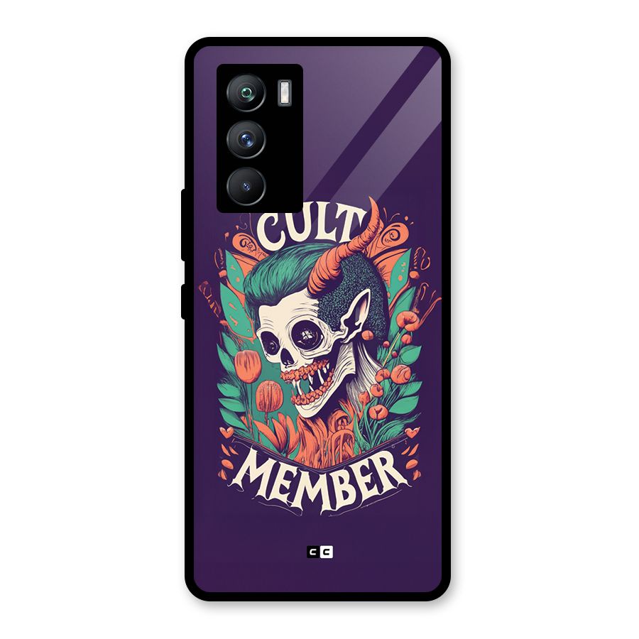 Cult Member Glass Back Case for Vivo iQOO 9 SE