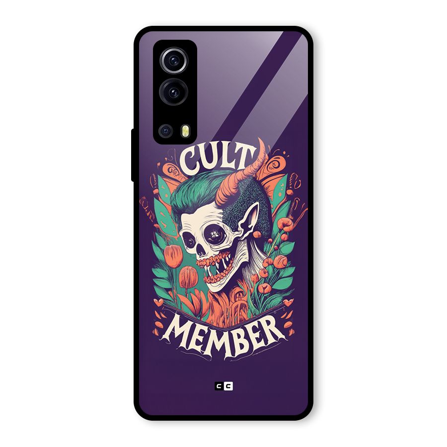 Cult Member Glass Back Case for Vivo iQOO Z3