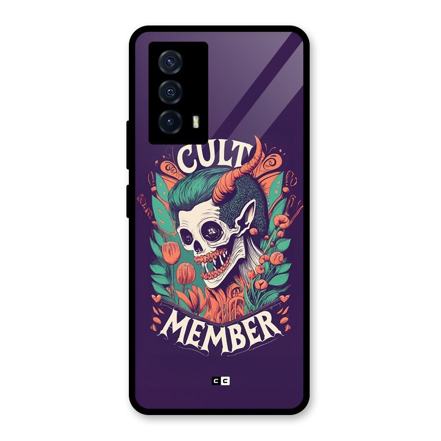 Cult Member Glass Back Case for Vivo iQOO Z5