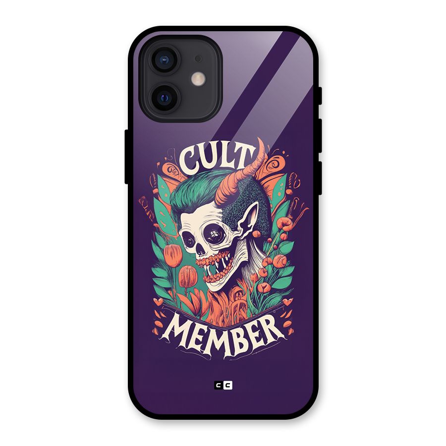 Cult Member Glass Back Case for iPhone 12