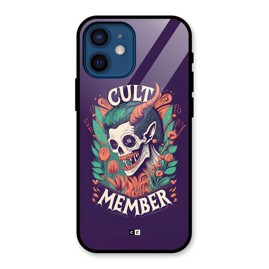 Cult Member Glass Back Case for iPhone 12 Mini
