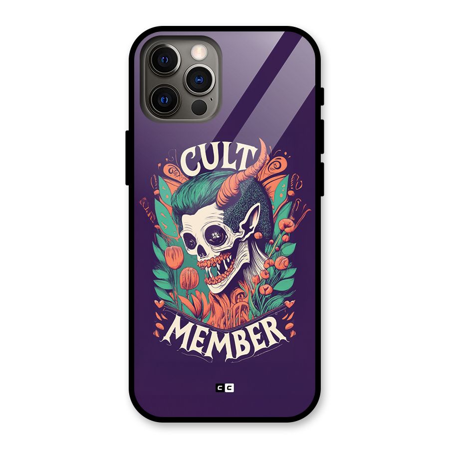 Cult Member Glass Back Case for iPhone 12 Pro