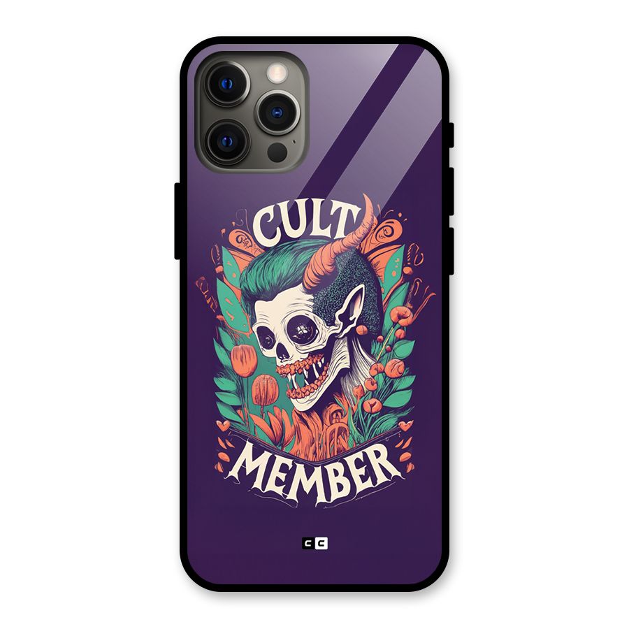 Cult Member Glass Back Case for iPhone 12 Pro Max