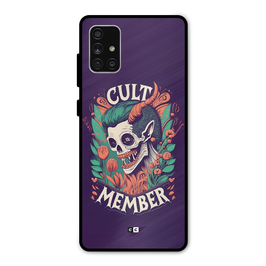 Cult Member Metal Back Case for Galaxy A71