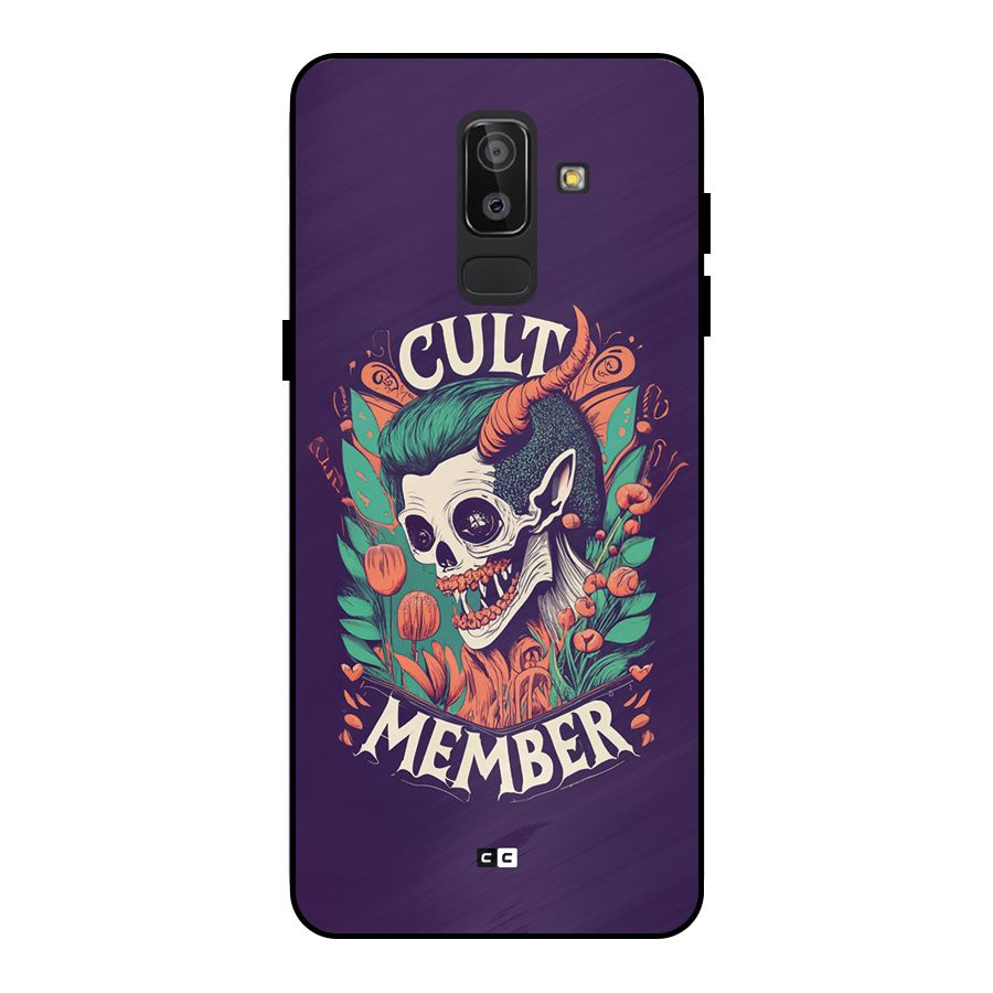 Cult Member Metal Back Case for Galaxy J8