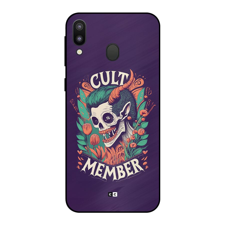Cult Member Metal Back Case for Galaxy M20