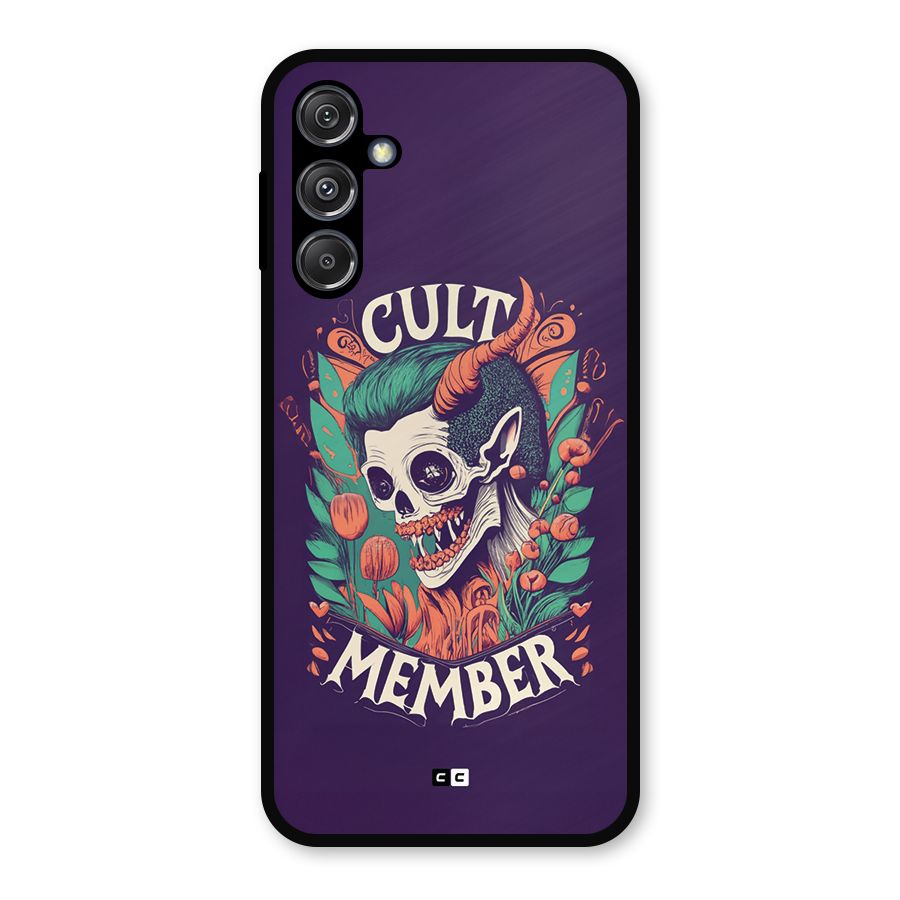 Cult Member Metal Back Case for Galaxy M34 5G