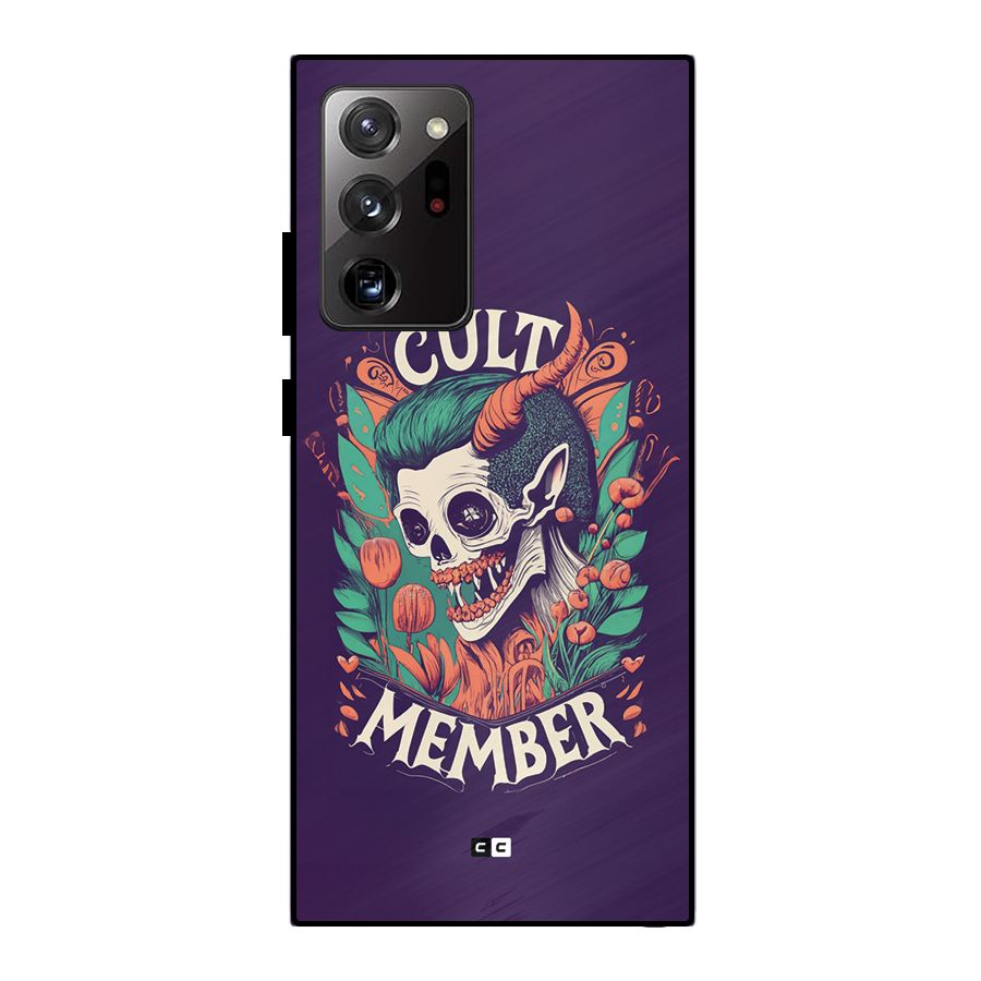 Cult Member Metal Back Case for Galaxy Note 20 Ultra 5G