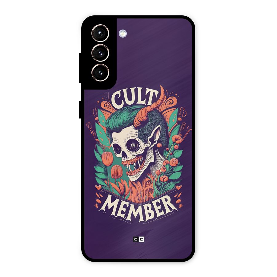 Cult Member Metal Back Case for Galaxy S21 Plus