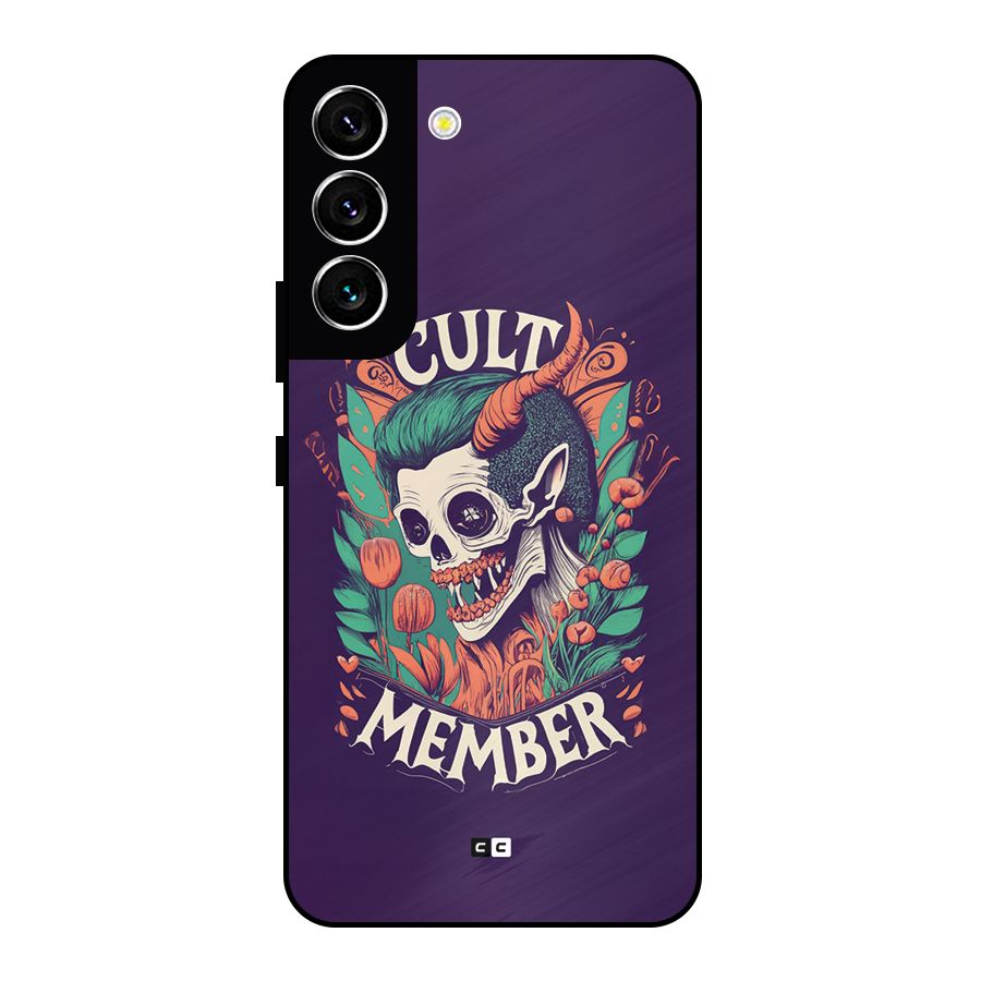 Cult Member Metal Back Case for Galaxy S22 5G