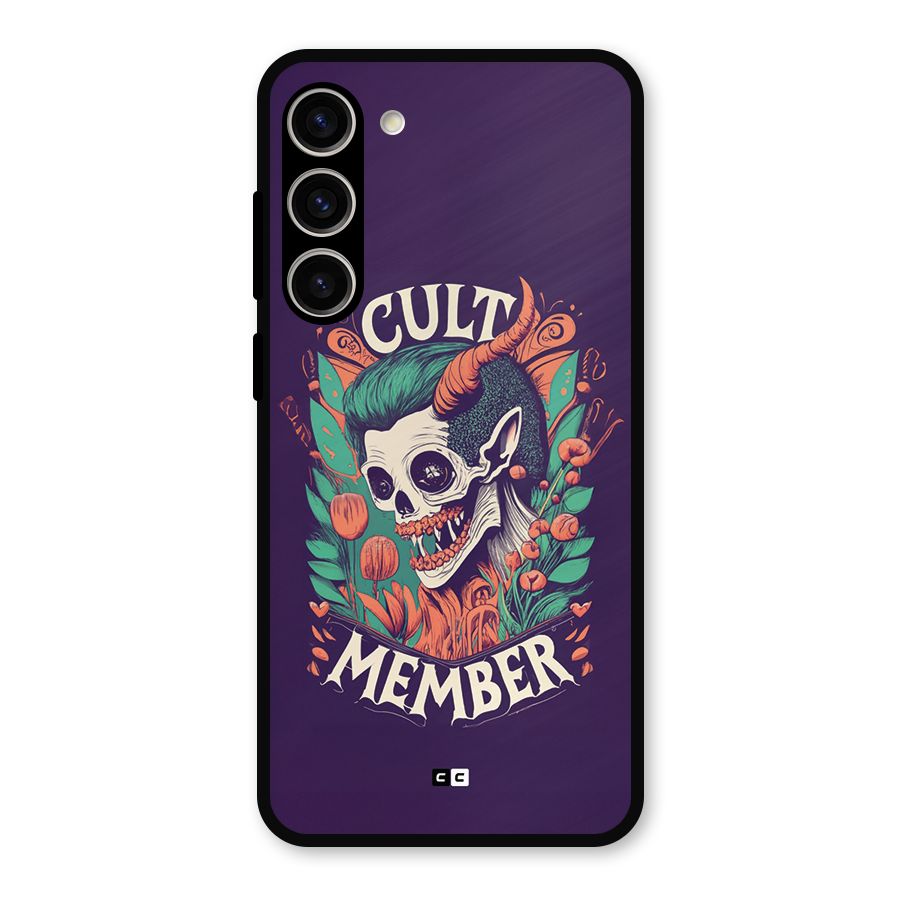 Cult Member Metal Back Case for Galaxy S23 Plus