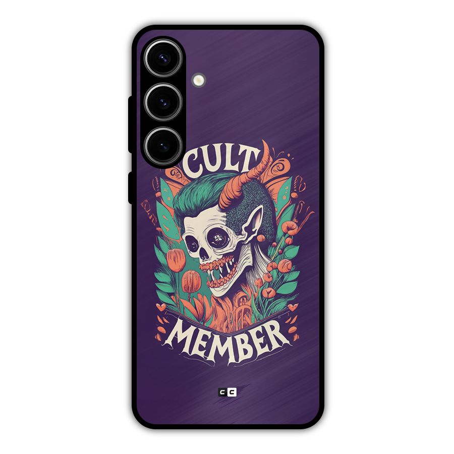 Cult Member Metal Back Case for Galaxy S24 Plus