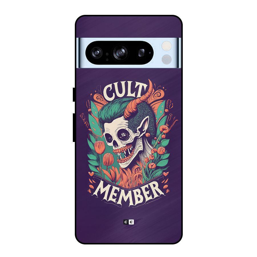 Cult Member Metal Back Case for Google Pixel 8 Pro
