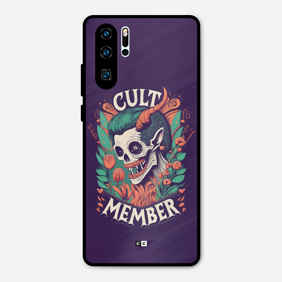Cult Member Metal Back Case for Huawei P30 Pro