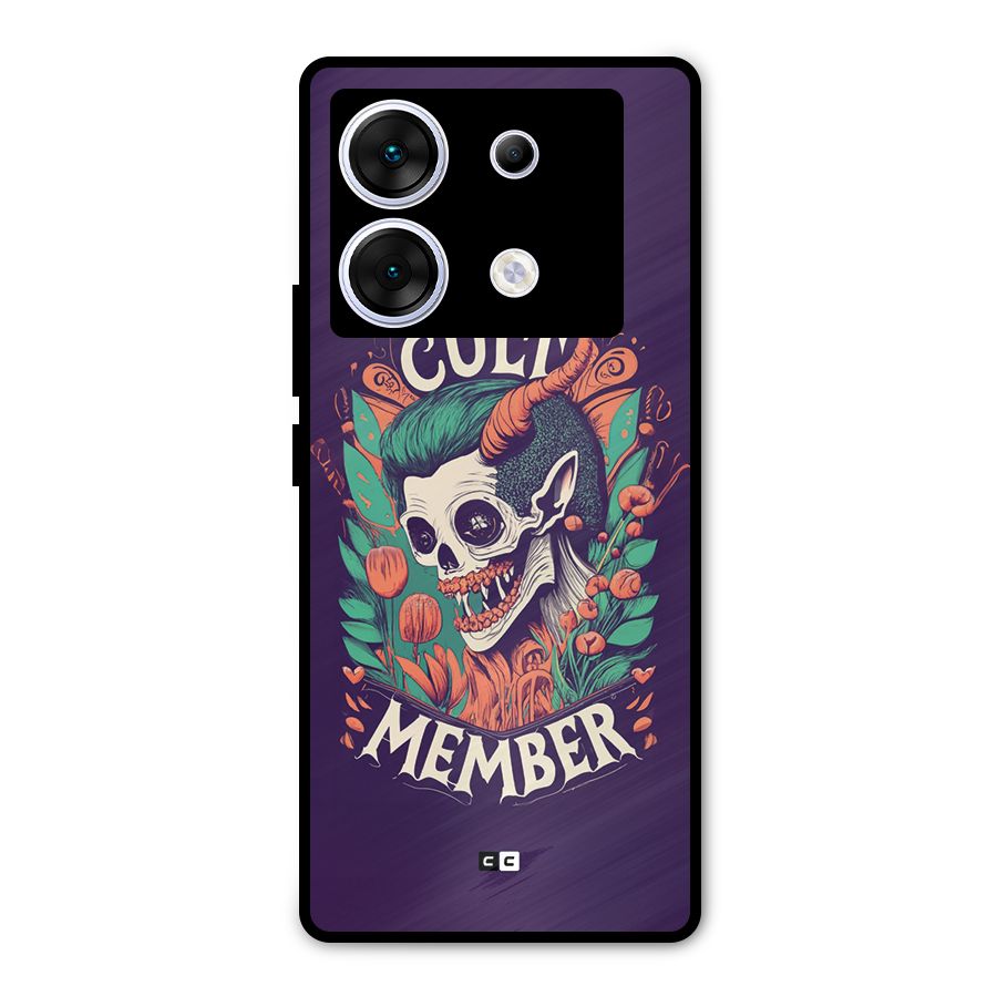 Cult Member Metal Back Case for Infinix Zero 30 5G