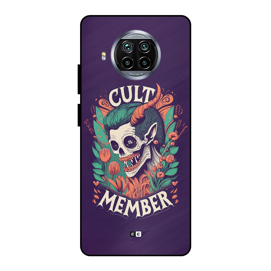 Cult Member Metal Back Case for Mi 10i