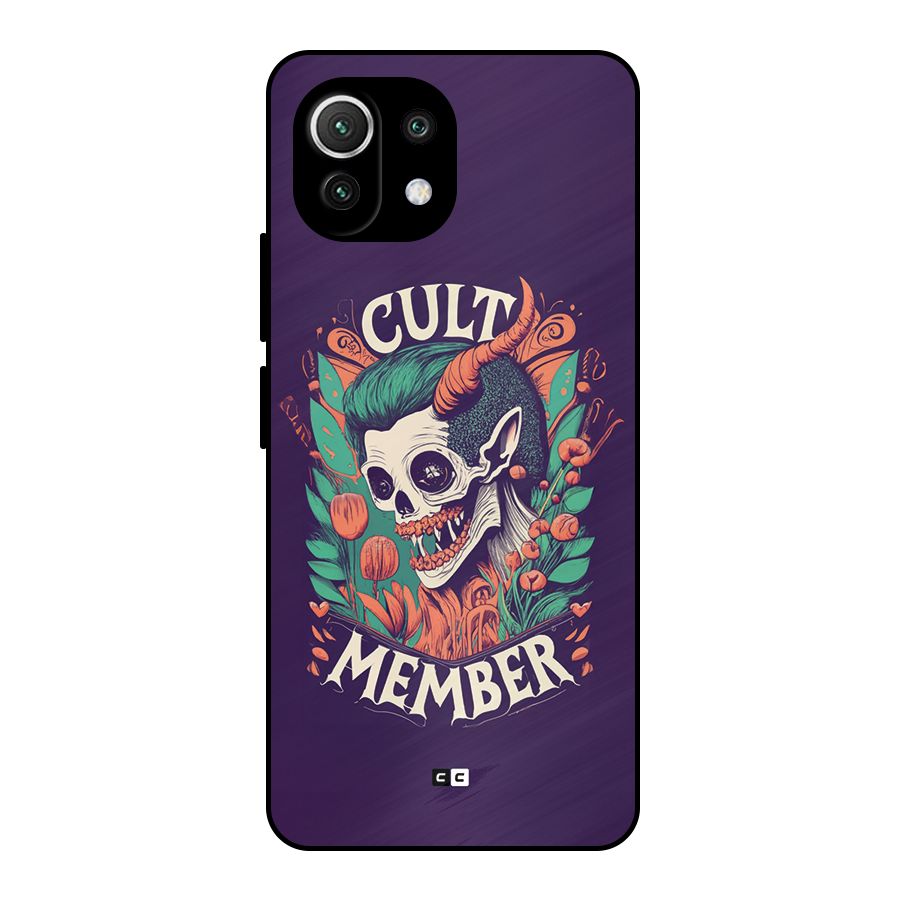 Cult Member Metal Back Case for Mi 11 Lite NE 5G