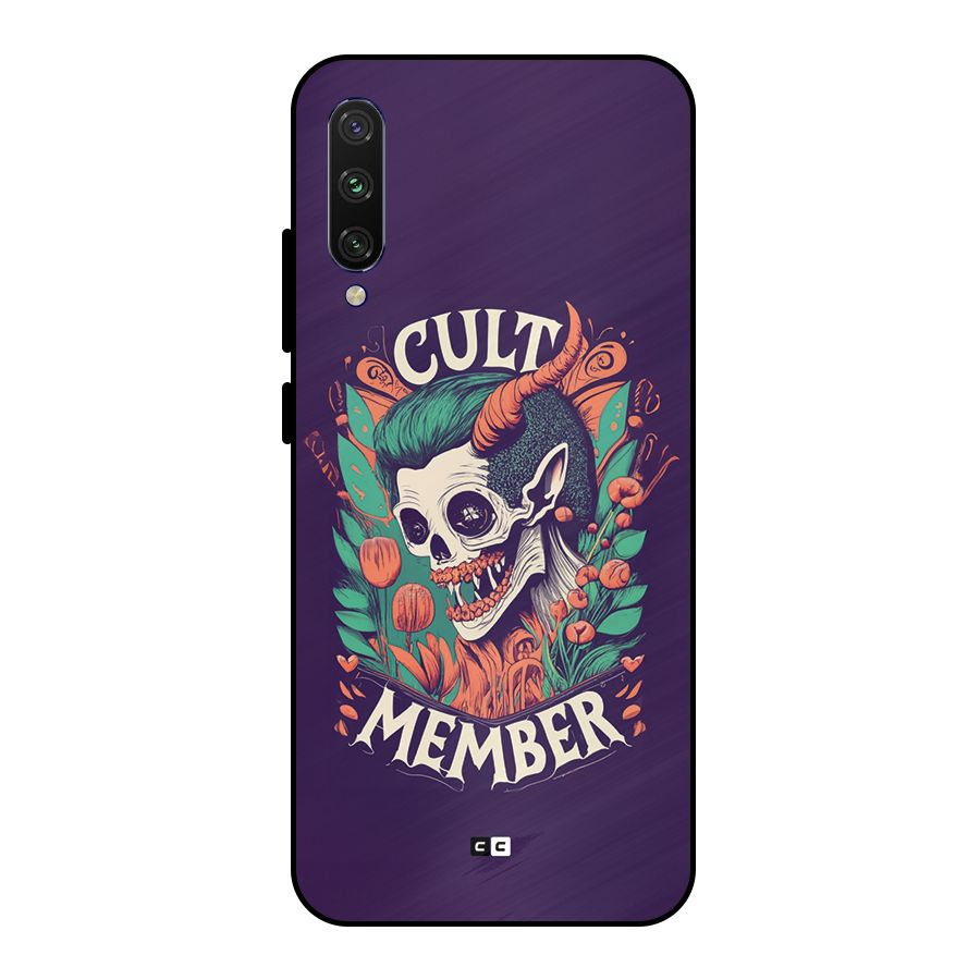 Cult Member Metal Back Case for Mi A3