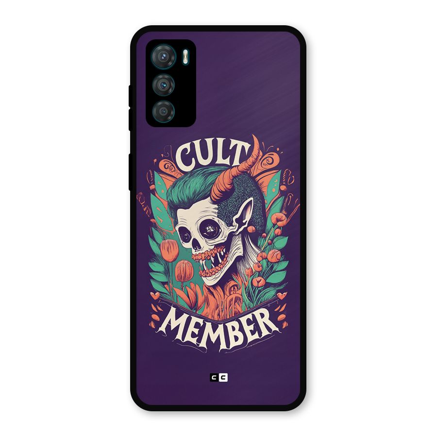 Cult Member Metal Back Case for Moto G42