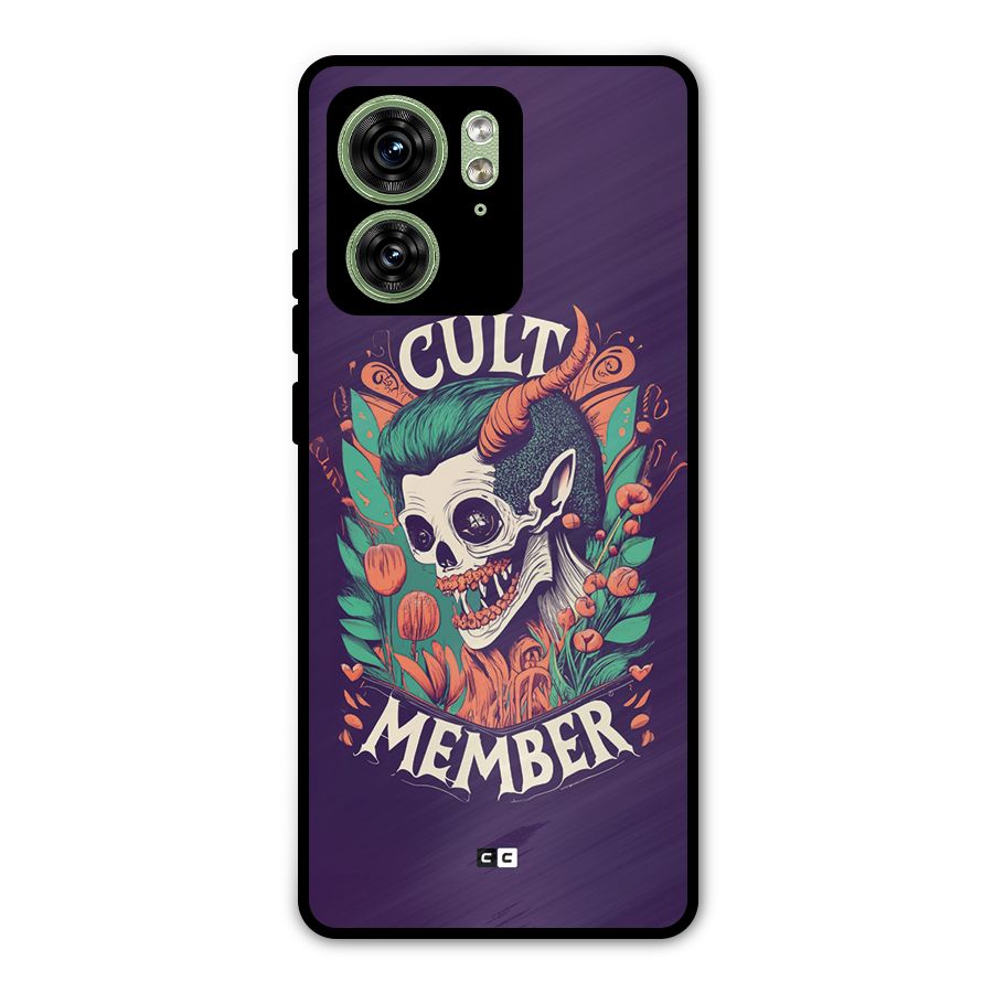 Cult Member Metal Back Case for Motorola Edge 40 5G