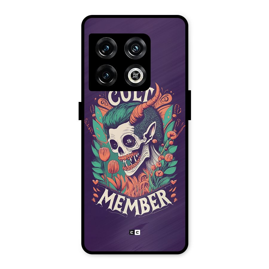 Cult Member Metal Back Case for OnePlus 10 Pro 5G