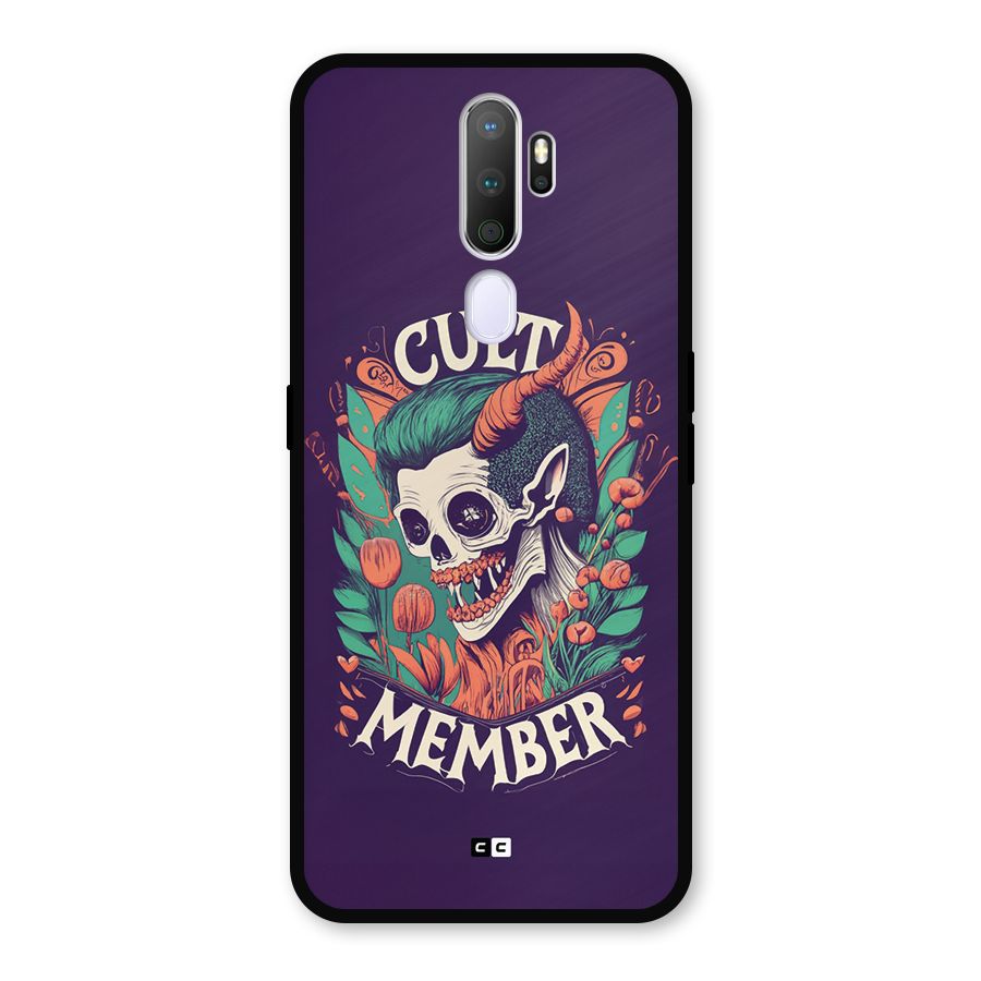 Cult Member Metal Back Case for Oppo A9 (2020)