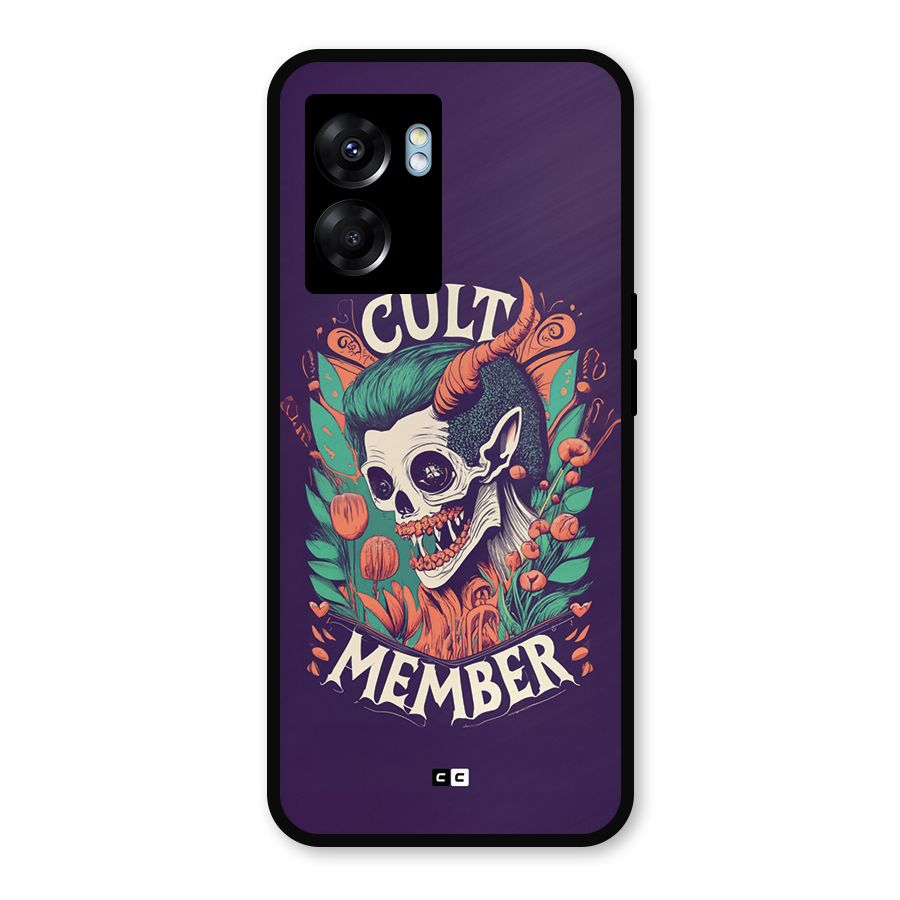 Cult Member Metal Back Case for Oppo K10 (5G)