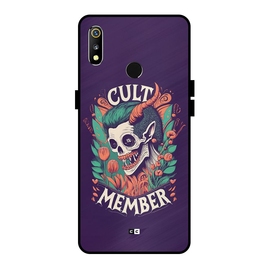 Cult Member Metal Back Case for Realme 3i