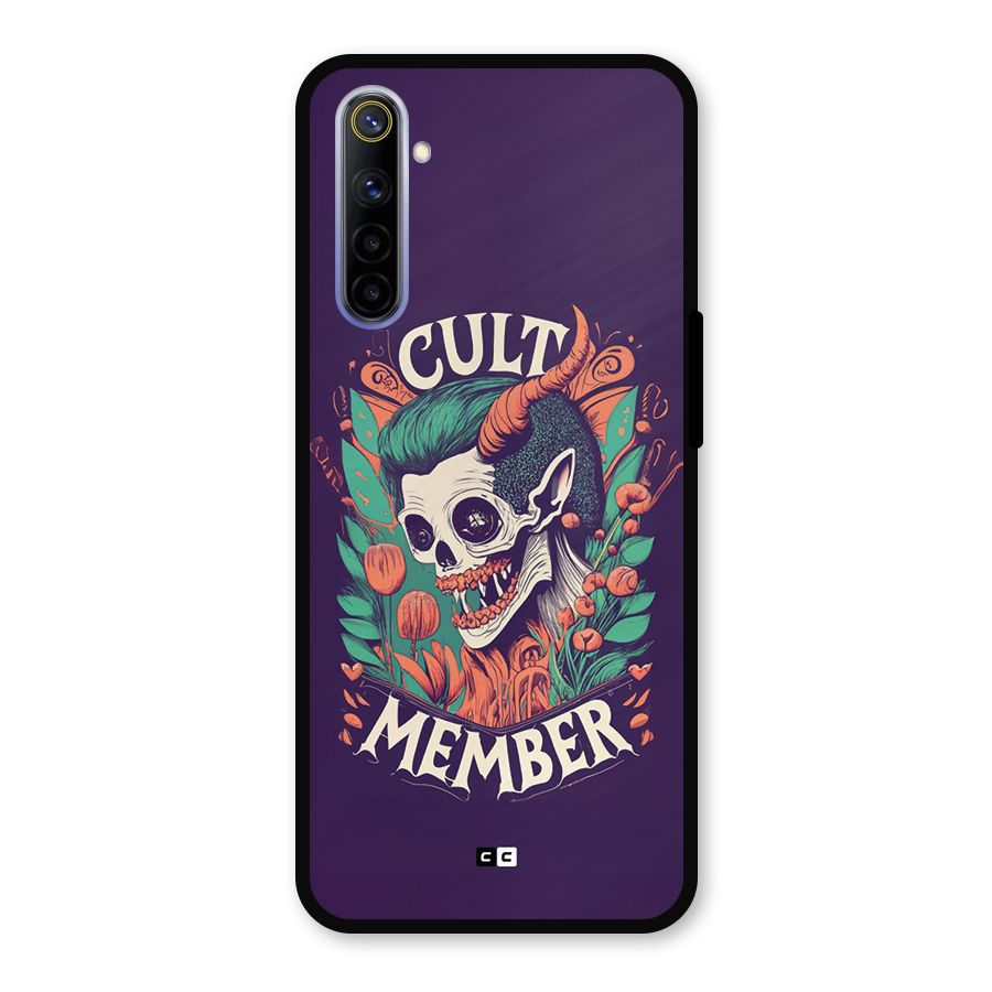 Cult Member Metal Back Case for Realme 6i