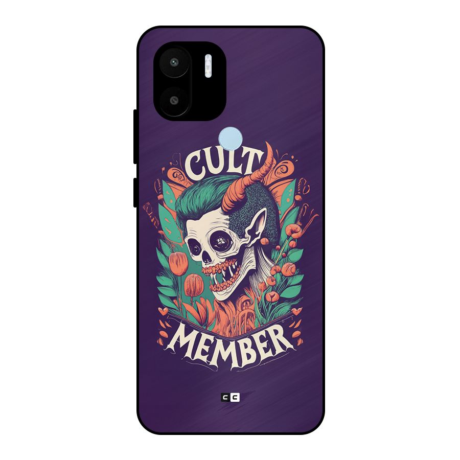 Cult Member Metal Back Case for Redmi A2 Plus