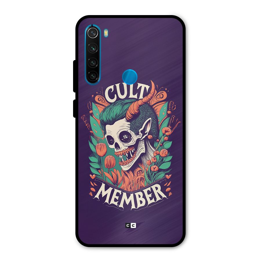 Cult Member Metal Back Case for Redmi Note 8