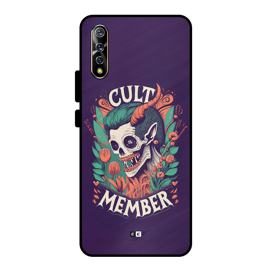 Cult Member Metal Back Case for Vivo S1