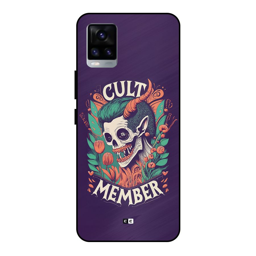 Cult Member Metal Back Case for Vivo V20