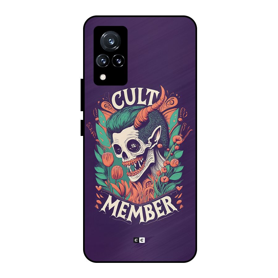 Cult Member Metal Back Case for Vivo V21 5G