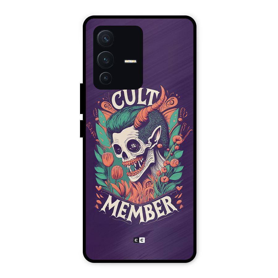 Cult Member Metal Back Case for Vivo V23 5G