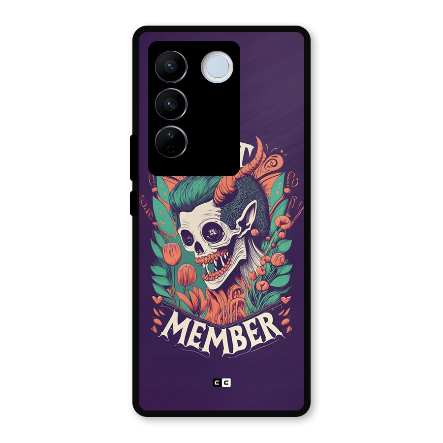 Cult Member Metal Back Case for Vivo V27