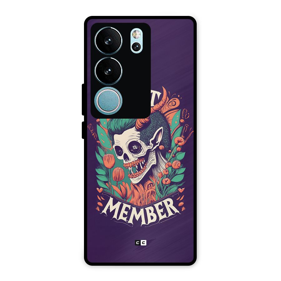 Cult Member Metal Back Case for Vivo V29 Pro