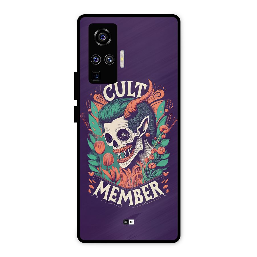 Cult Member Metal Back Case for Vivo X50 Pro