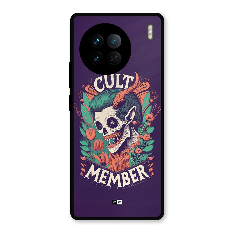 Cult Member Metal Back Case for Vivo X90