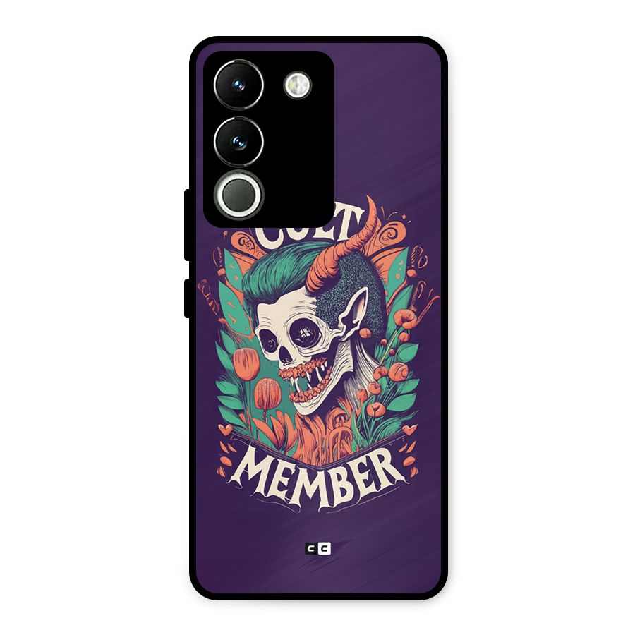 Cult Member Metal Back Case for Vivo Y200