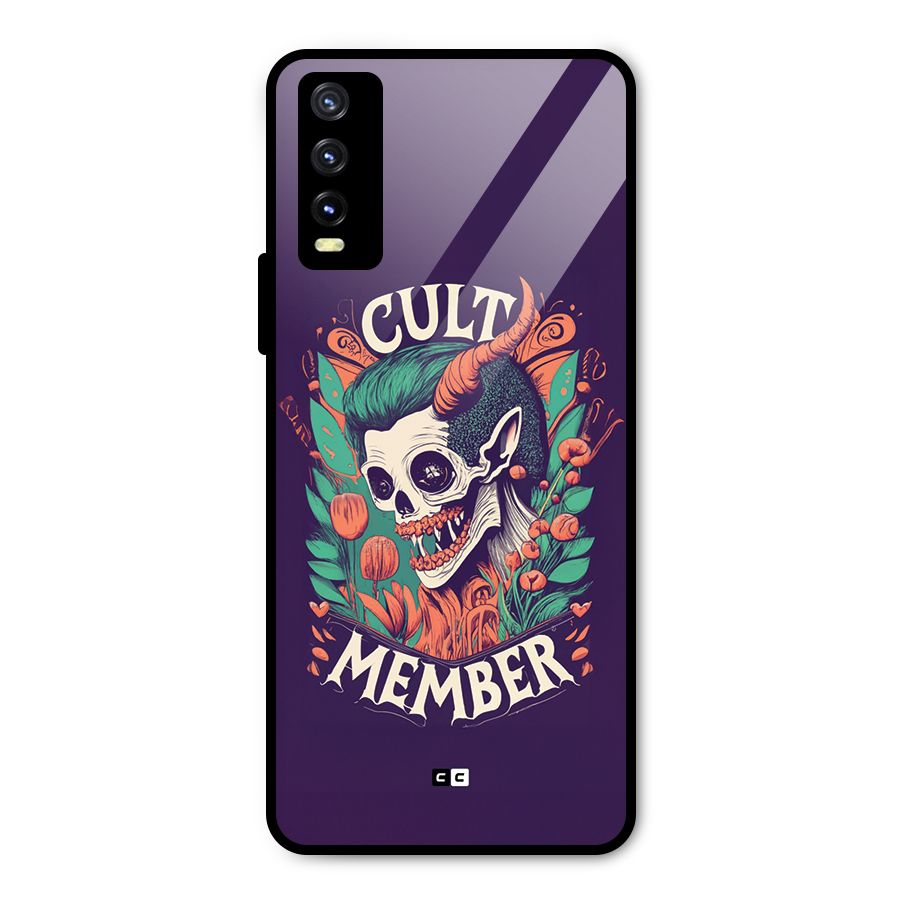 Cult Member Metal Back Case for Vivo Y20g